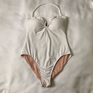 Strapless One Piece J Crew Swimsuit 10